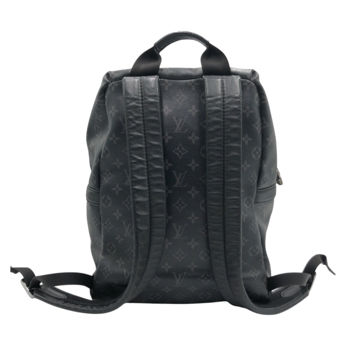 13379
LOUIS VUITTON ルイヴィトン モノグラム エクリプス ブラック 黒 PVC M43186 リュックサック バックパック  メンズ