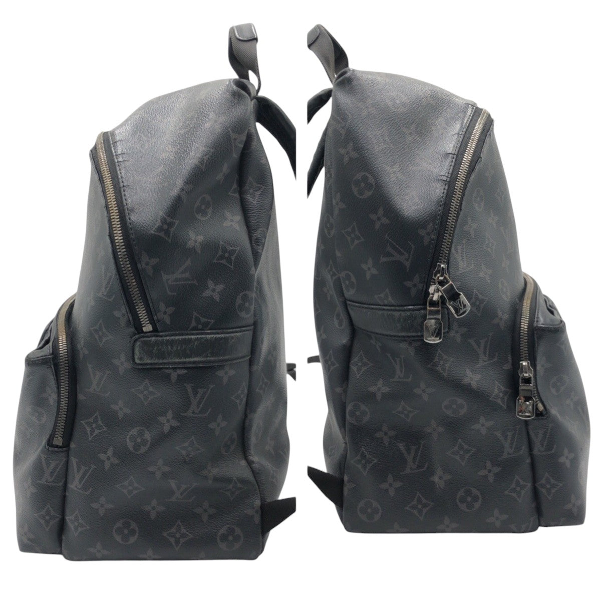 13379
LOUIS VUITTON ルイヴィトン モノグラム エクリプス ブラック 黒 PVC M43186 リュックサック バックパック  メンズ