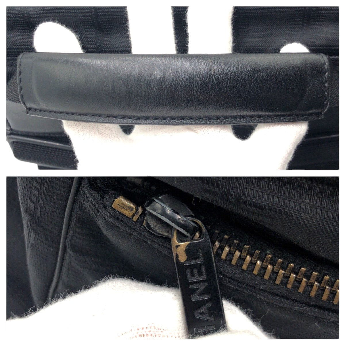 25128
CHANEL シャネル ニュートラベルライン ココマーク ブラック 黒 ナイロン リュックサック バックパック レディース AB40