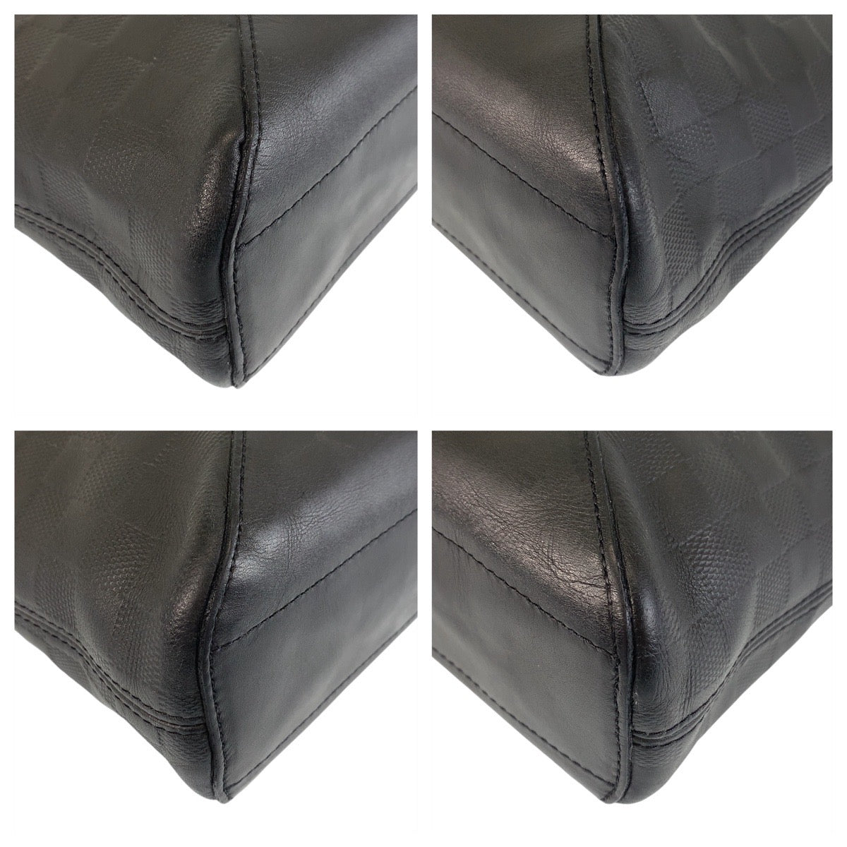 13386
LOUIS VUITTON ルイヴィトン ダミエアンフィニ アヴェニュー ブラック 黒 シルバー金具 レザー N41019 ビジネスバッグ ブリーフケース  メンズ