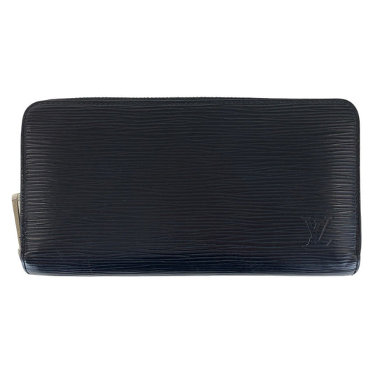 16646
LOUIS VUITTON ルイヴィトン エピ ジッピーウォレット ノワール ブラック 黒 シルバー金具 レザー M61857 長財布 ラウンドファスナー  メンズ