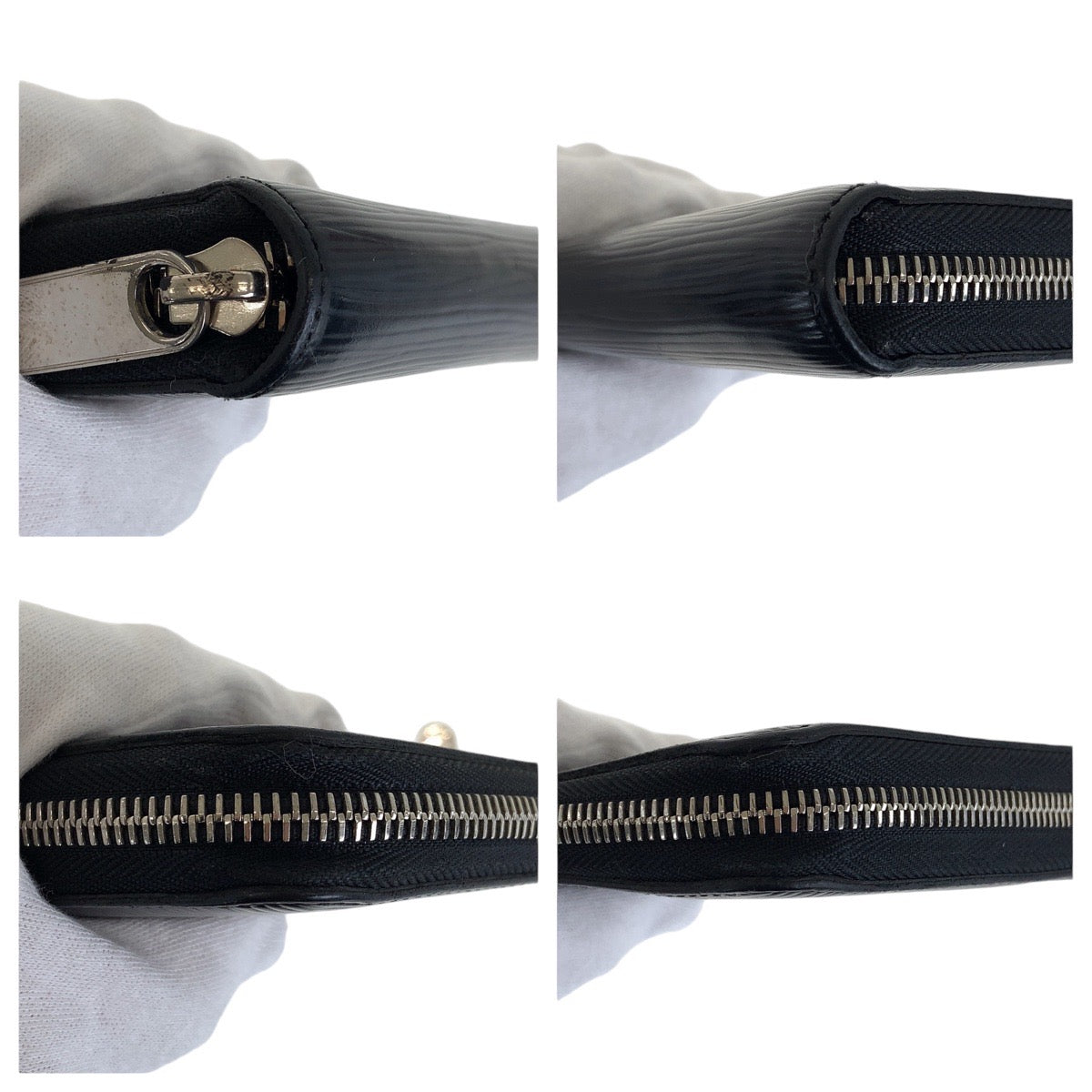 16646
LOUIS VUITTON ルイヴィトン エピ ジッピーウォレット ノワール ブラック 黒 シルバー金具 レザー M61857 長財布 ラウンドファスナー  メンズ