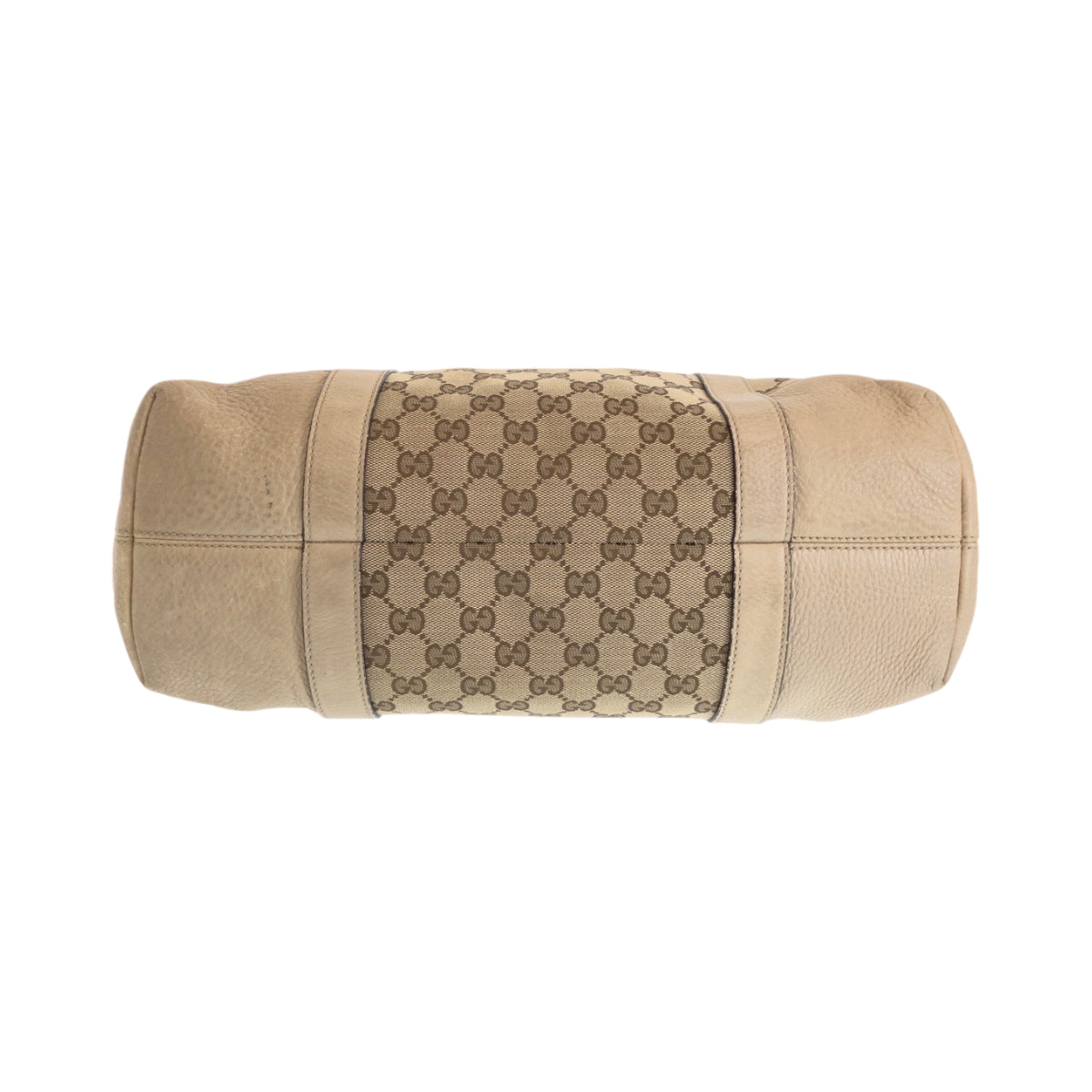 13395
GUCCI グッチ ミスGG ベージュ ブラウン ゴールド金具 GGキャンバス 353122 トートバッグ ハンドバッグ  レディース
