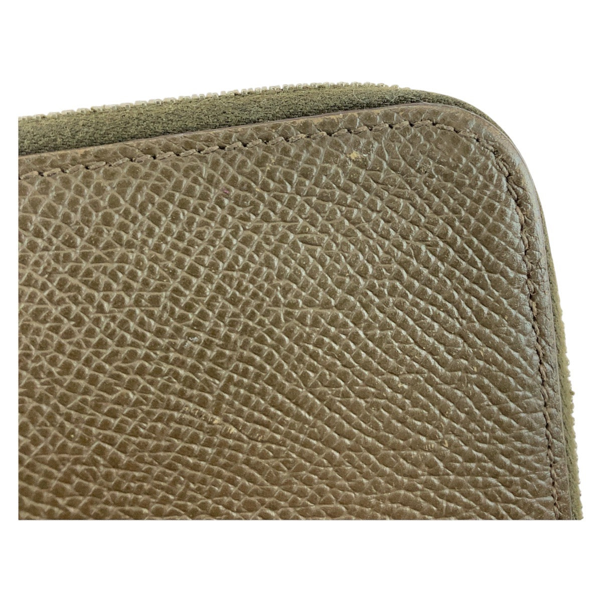 13399
HERMES エルメス アザップロング シルクイン エトゥープ ブラウン シルバー金具 ヴォーエプソン 長財布 ロングウォレット N刻印  レディース