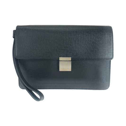 LOUIS VUITTON ルイヴィトン タイガ セレンガ アルドワーズ シルバー金具 レザー M30782 セカンドバッグ クラッチバッグ  メンズ