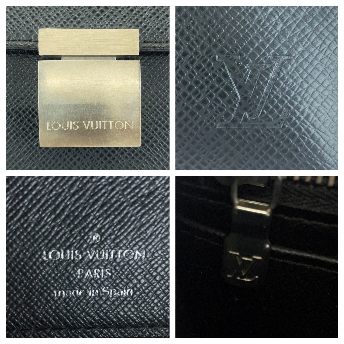 LOUIS VUITTON ルイヴィトン タイガ セレンガ アルドワーズ シルバー金具 レザー M30782 セカンドバッグ クラッチバッグ  メンズ