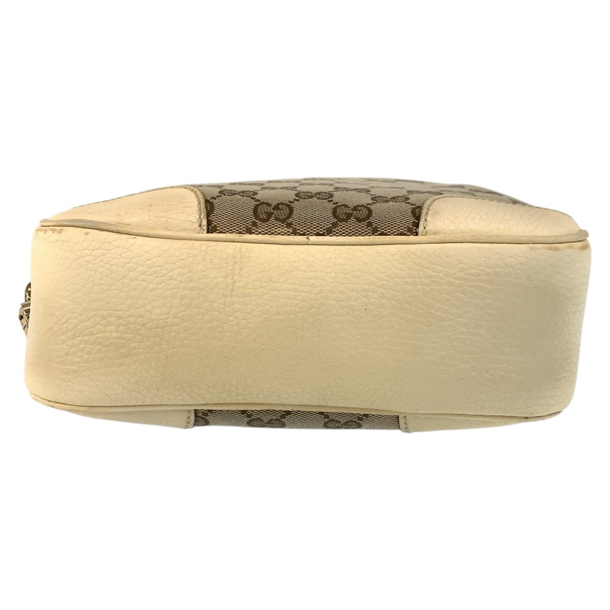 13401
GUCCI グッチ ベージュ アイボリー ゴールド金具 GGキャンバス 449413 ショルダーバッグ ポシェット  レディース