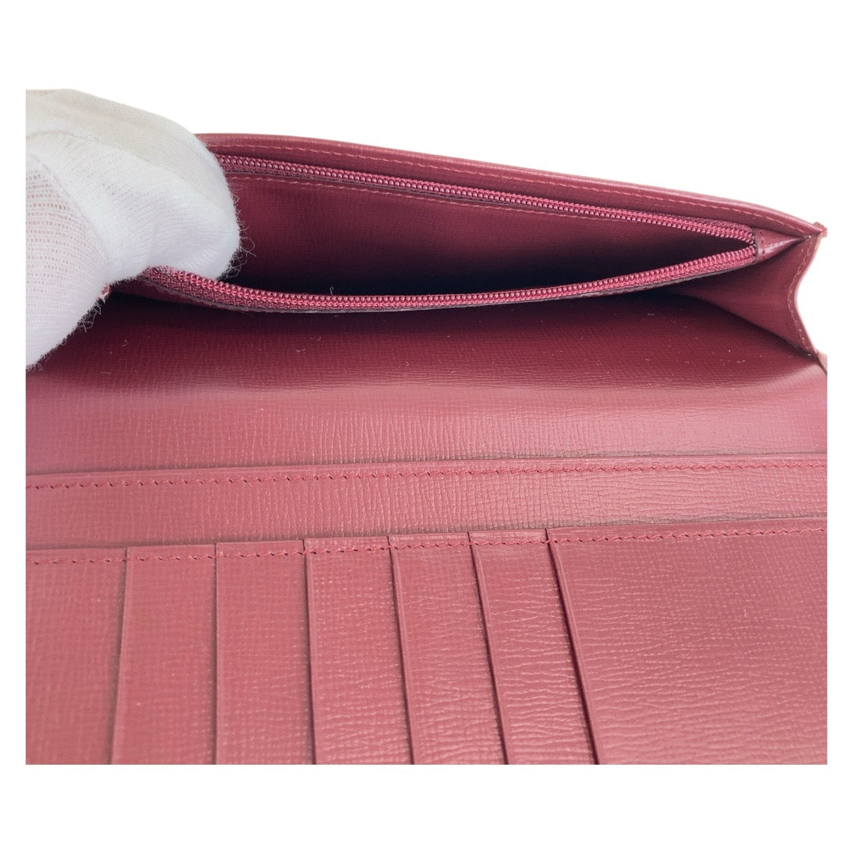CARTIER カルティエ マストライン ワインレッド ボルドー ゴールド金具 レザー 長財布 ロングウォレット 男女兼用  レディース