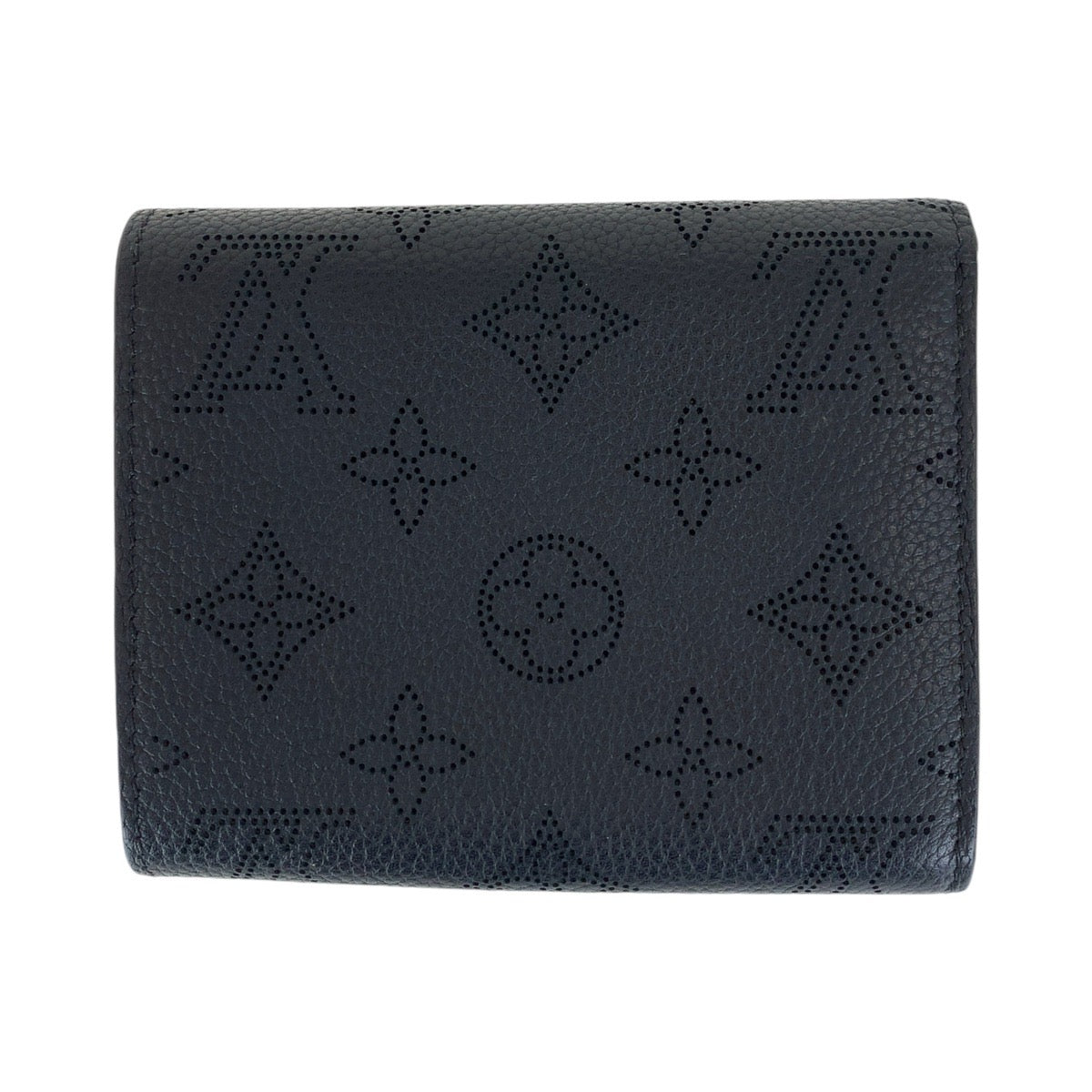 13409
LOUIS VUITTON ルイヴィトン モノグラム マヒナ ポルトフォイユ イリス コンパクト ブラック 黒 シルバー金具 レザー M62540 折財布 コンパクトウォレット 男女兼用  レディース
