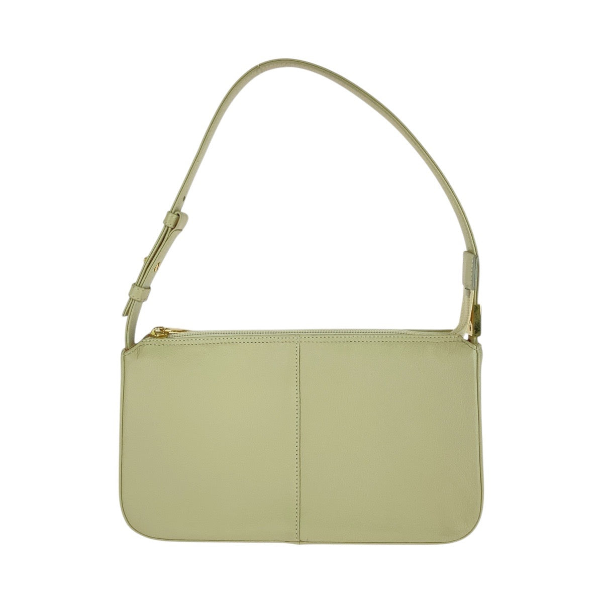 13412
BURBERRY バーバリー 中チェック柄 オフホワイト クリーム ゴールド金具 レザー ショルダーバッグ ハンドバッグ   レディース ABP16