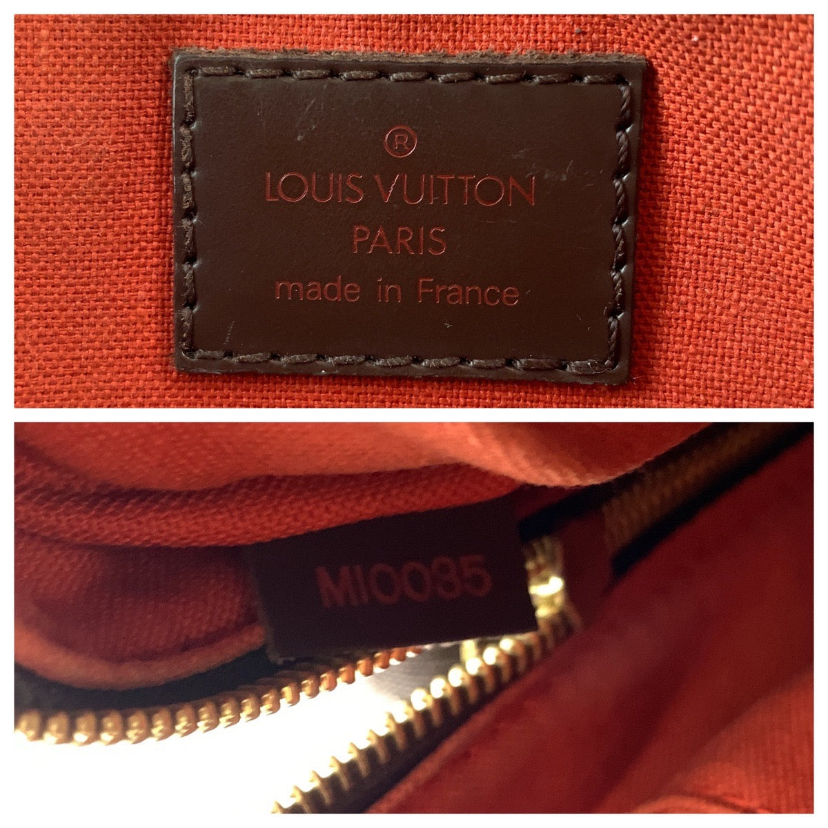 13415
LOUIS VUITTON ルイヴィトン ダミエ オラフPM ブラウン ゴールド金具 PVC N41442 ショルダーバッグ ポシェット  レディース