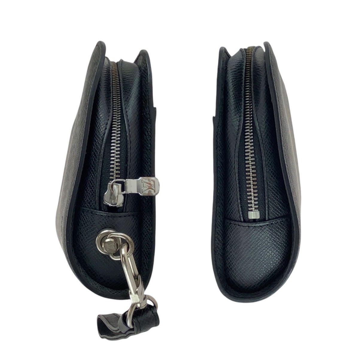 13416
LOUIS VUITTON ルイヴィトン タイガ バイカル アルドワーズ 黒 シルバー金具 レザー M30182 セカンドバッグ クラッチバッグ  メンズ