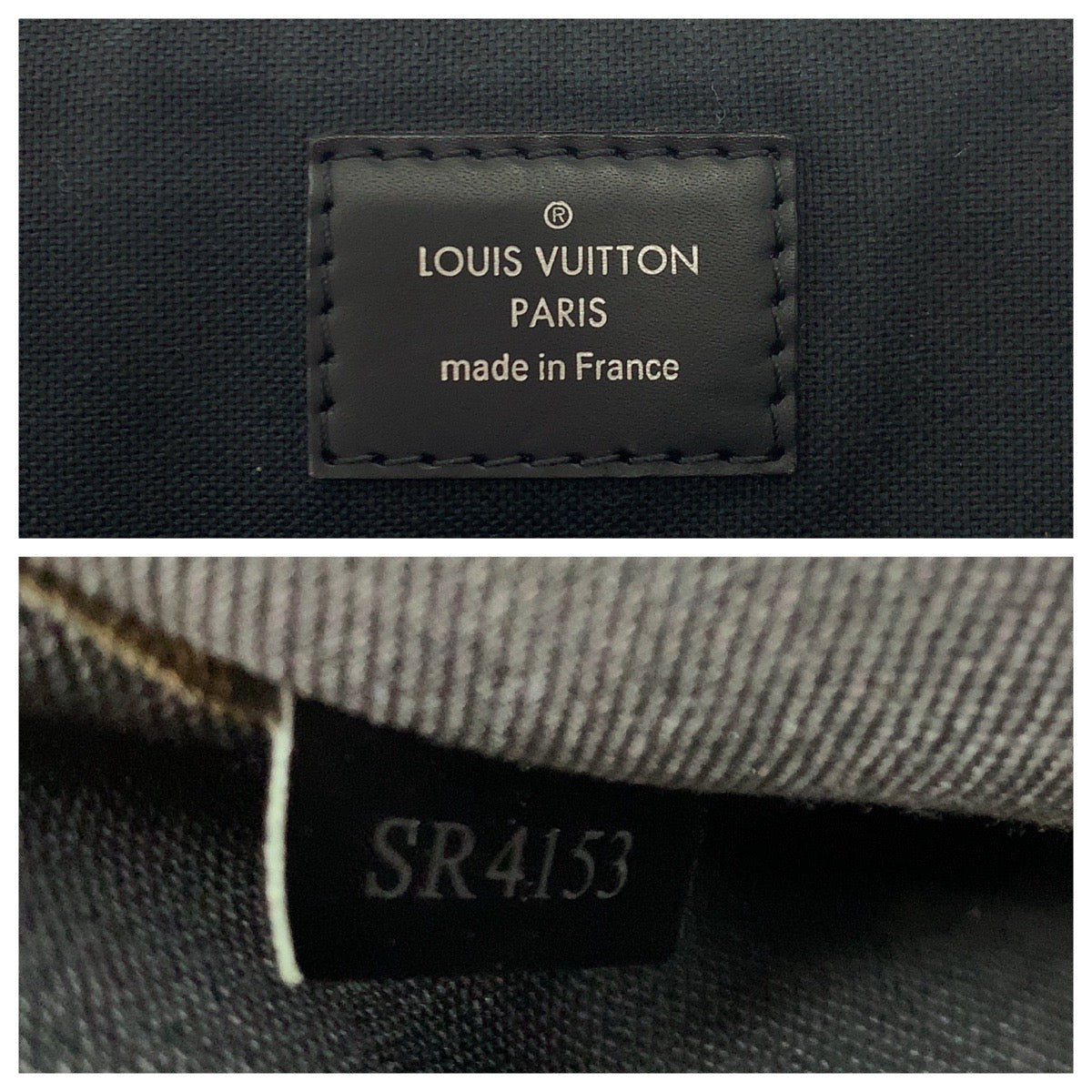 12776
LOUIS VUITTON ルイヴィトン ダミエ グラフィット ポルトドキュマン ジュール PDJ ブラック グレー シルバー金具 PVC N48224 ビジネスバッグ ブリーフケース  メンズ