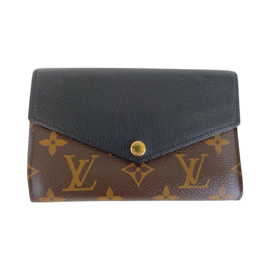 13420
LOUIS VUITTON ルイヴィトン モノグラム ポルトフォイユ パラスコンパクト ブラウン ブラック 黒 ゴールド金具 PVC M60990 折財布 コンパクトウォレット  レディース