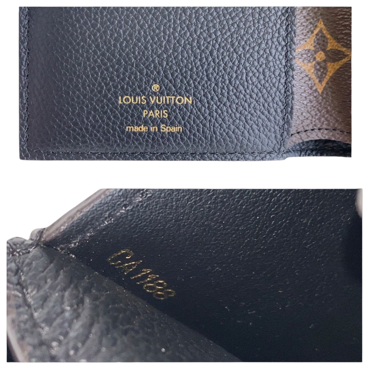 13420
LOUIS VUITTON ルイヴィトン モノグラム ポルトフォイユ パラスコンパクト ブラウン ブラック 黒 ゴールド金具 PVC M60990 折財布 コンパクトウォレット  レディース