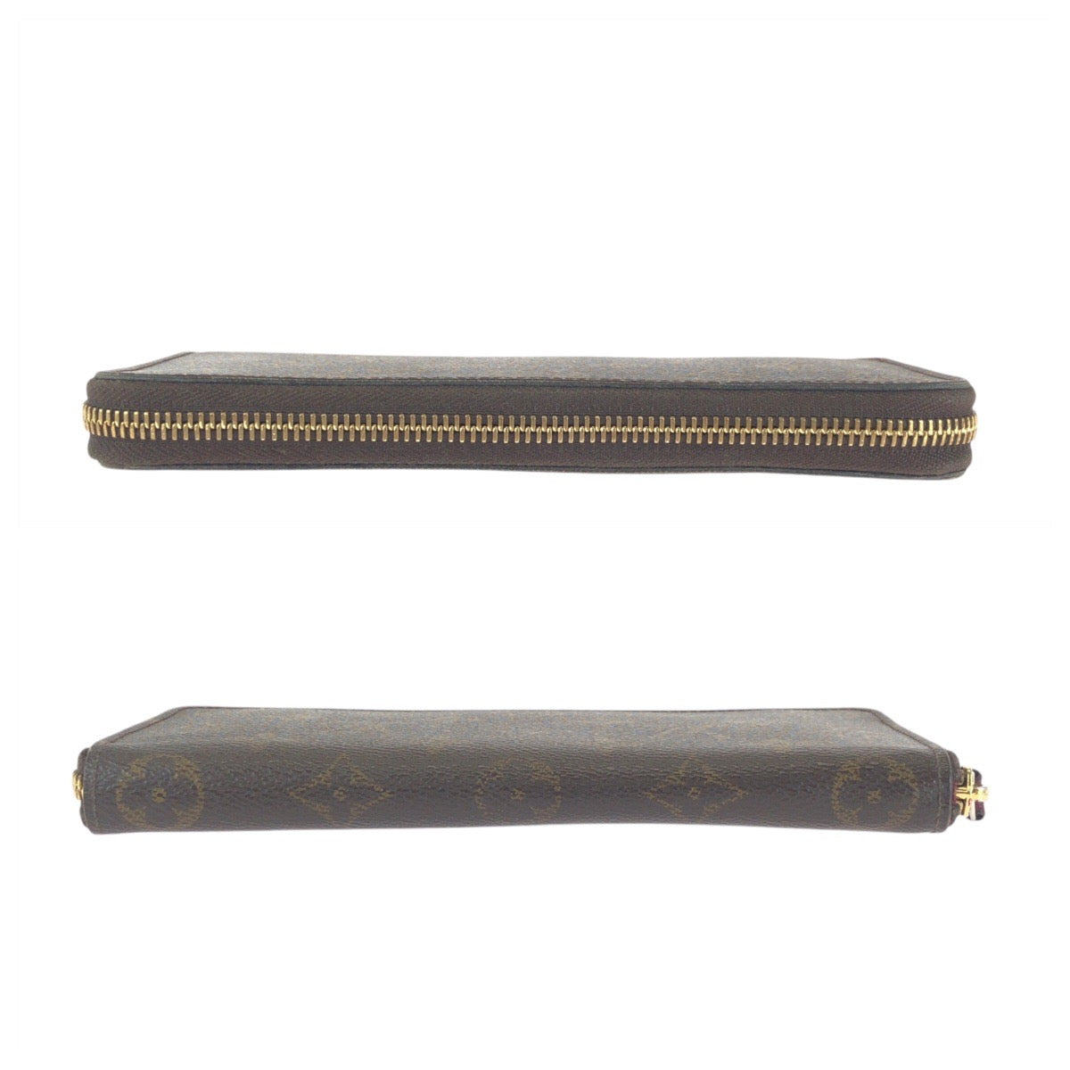 13421
LOUIS VUITTON ルイヴィトン モノグラム ポルトフォイユ クレマンス フーシャ ゴールド金具 PVC M60742 ロングウォレット  レディース