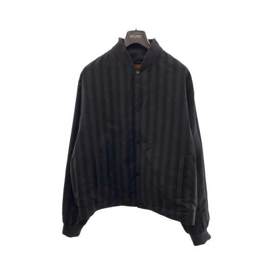 13423
LOUIS VUITTON ルイヴィトン サイズ54 ブラック グレー ネイビー ウール HNB15EGC6 リバーシブル スタジャン ナイロンジャケット メンズ N118