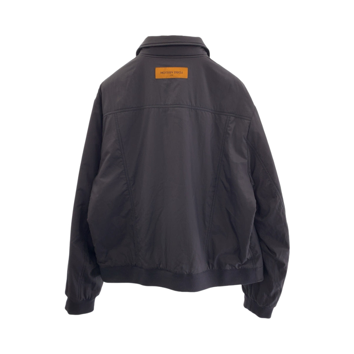 13423
LOUIS VUITTON ルイヴィトン サイズ54 ブラック グレー ネイビー ウール HNB15EGC6 リバーシブル スタジャン ナイロンジャケット メンズ N118