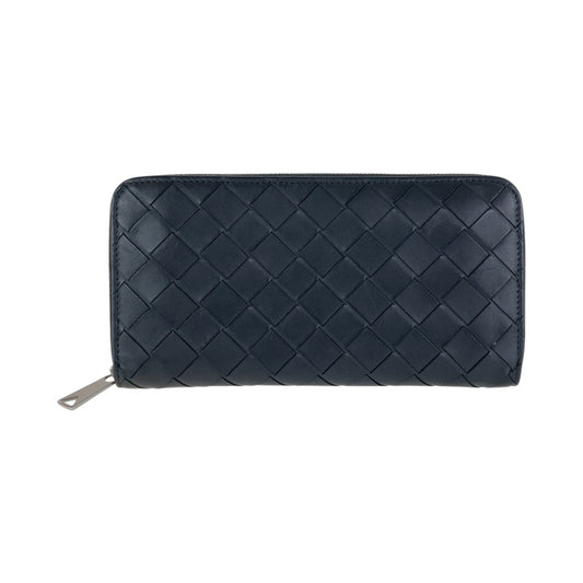 13424
BOTTEGAVENETA ボッテガヴェネタ イントレチャート ブラック 黒 レッド シルバー金具 レザー 長財布 ラウンドファスナー 男女兼用  メンズ