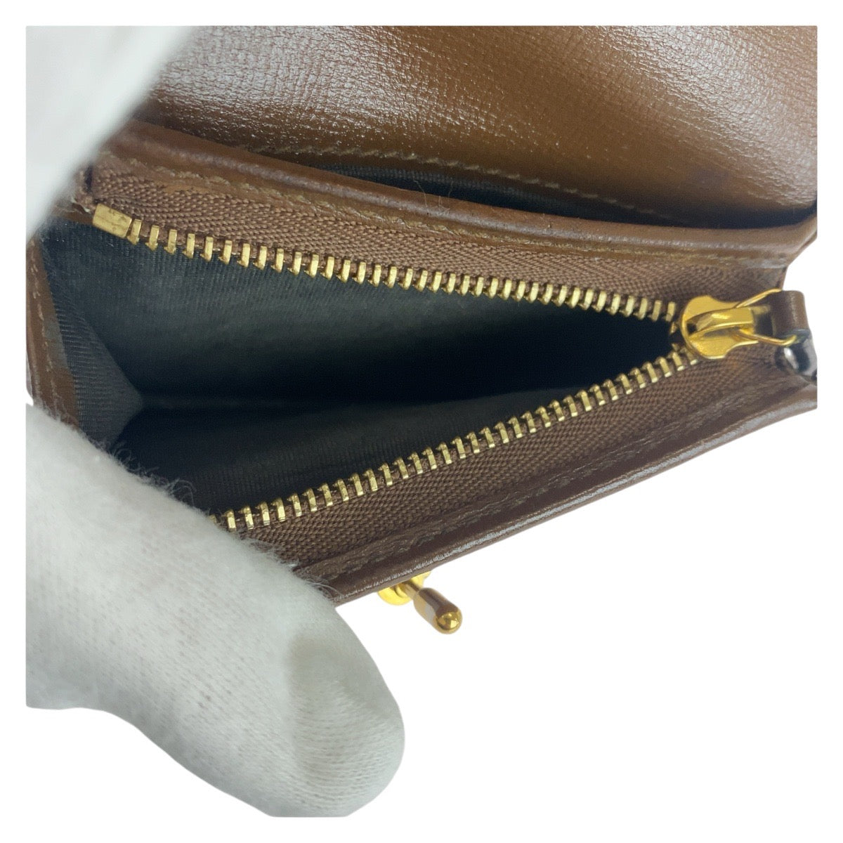 13428
GUCCI グッチ ジャッキー ブラウン マルチカラー ゴールド金具 GGスプリームキャンバス / レザー 645536 折財布 コンパクトウォレット  レディース ABP26
