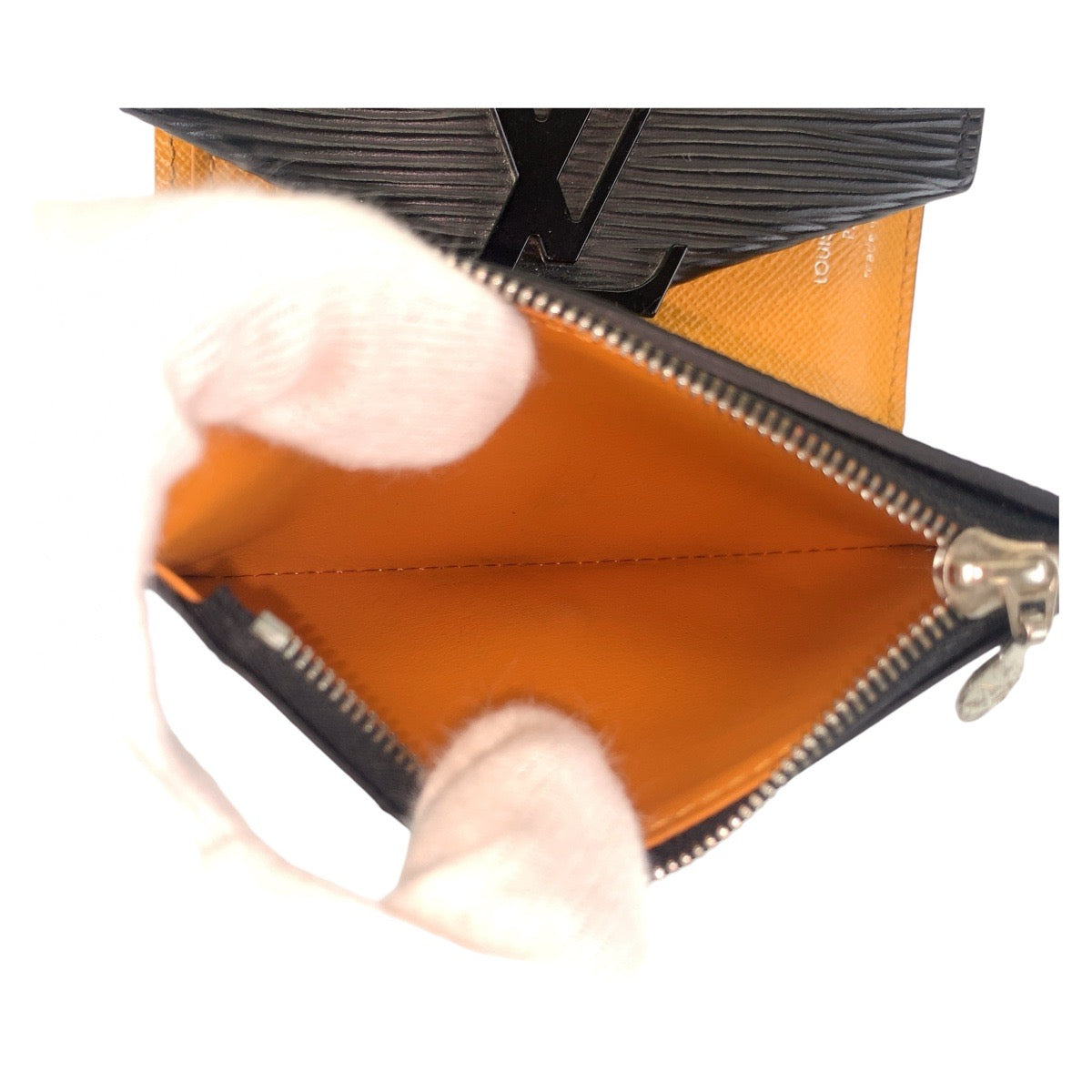 LOUIS VUITTON ルイヴィトン エピ ポルトフォイユ ヴィクトリーヌ ノワール ブラック 黒 シルバー金具 エピレザー M69218 折財布 コンパクトウォレット  レディース