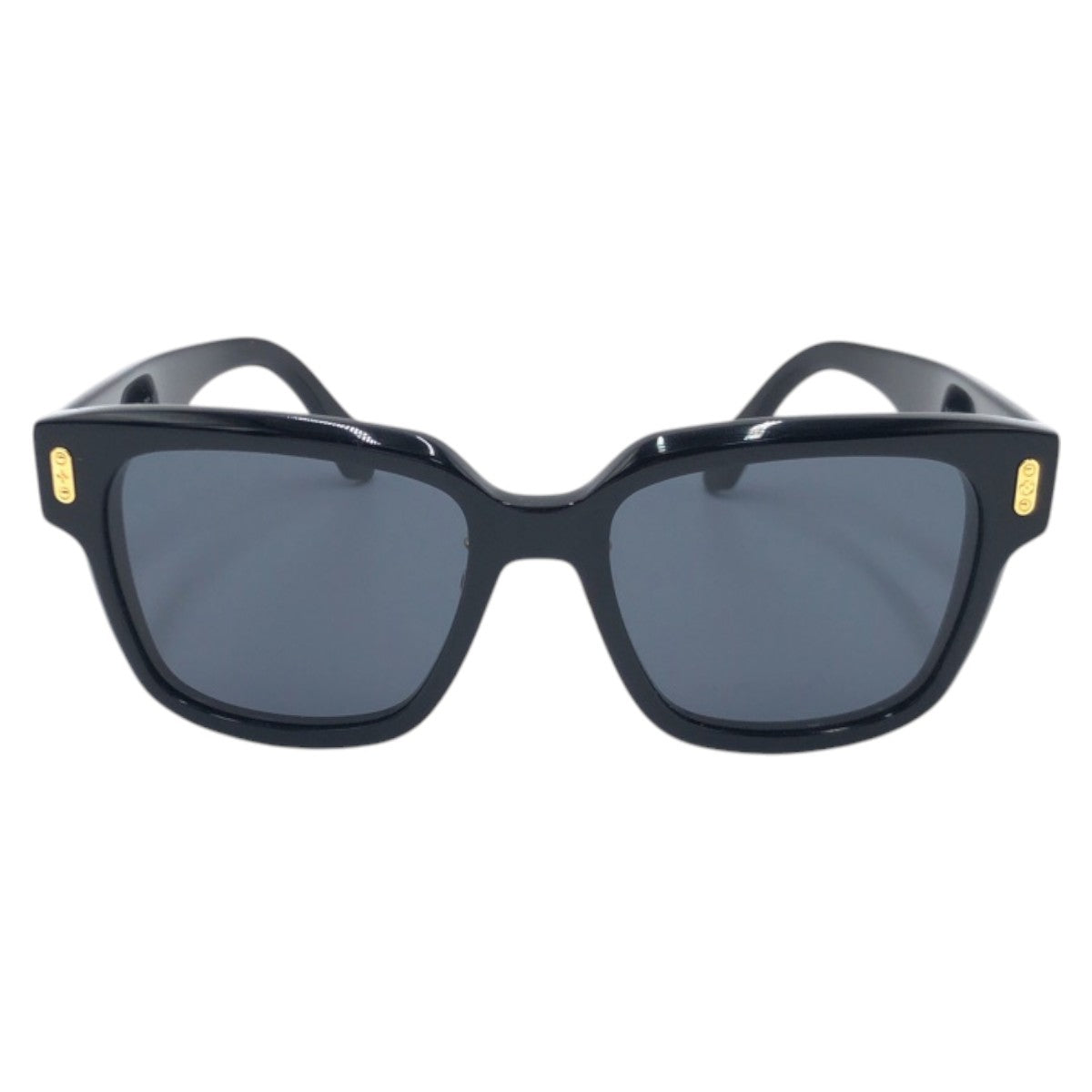 13442
LOUIS VUITTON ルイヴィトン コンディフェンス スクエア ブラック 黒 ゴールド プラスチック Z2063U 93L 54□18 150 サングラス ウェリントン  メンズ