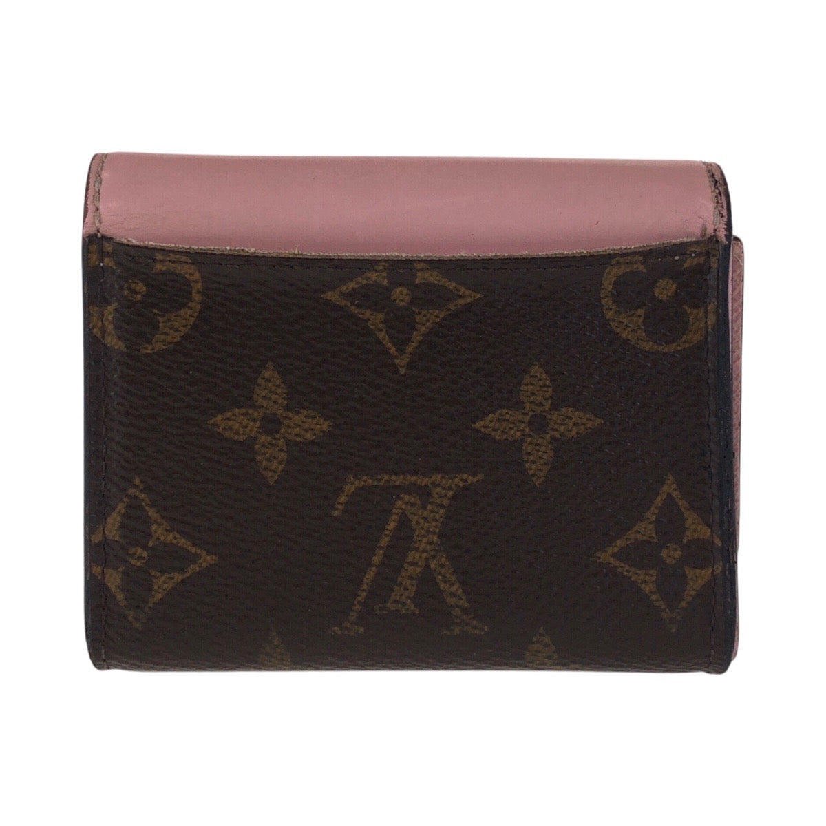 14082
LOUIS VUITTON ルイヴィトン モノグラム ポルトフォイユ ゾエ ローズバレリーヌ ピンク ブラウン ゴールド金具 PVC M62933 折財布 コンパクトウォレット  レディース