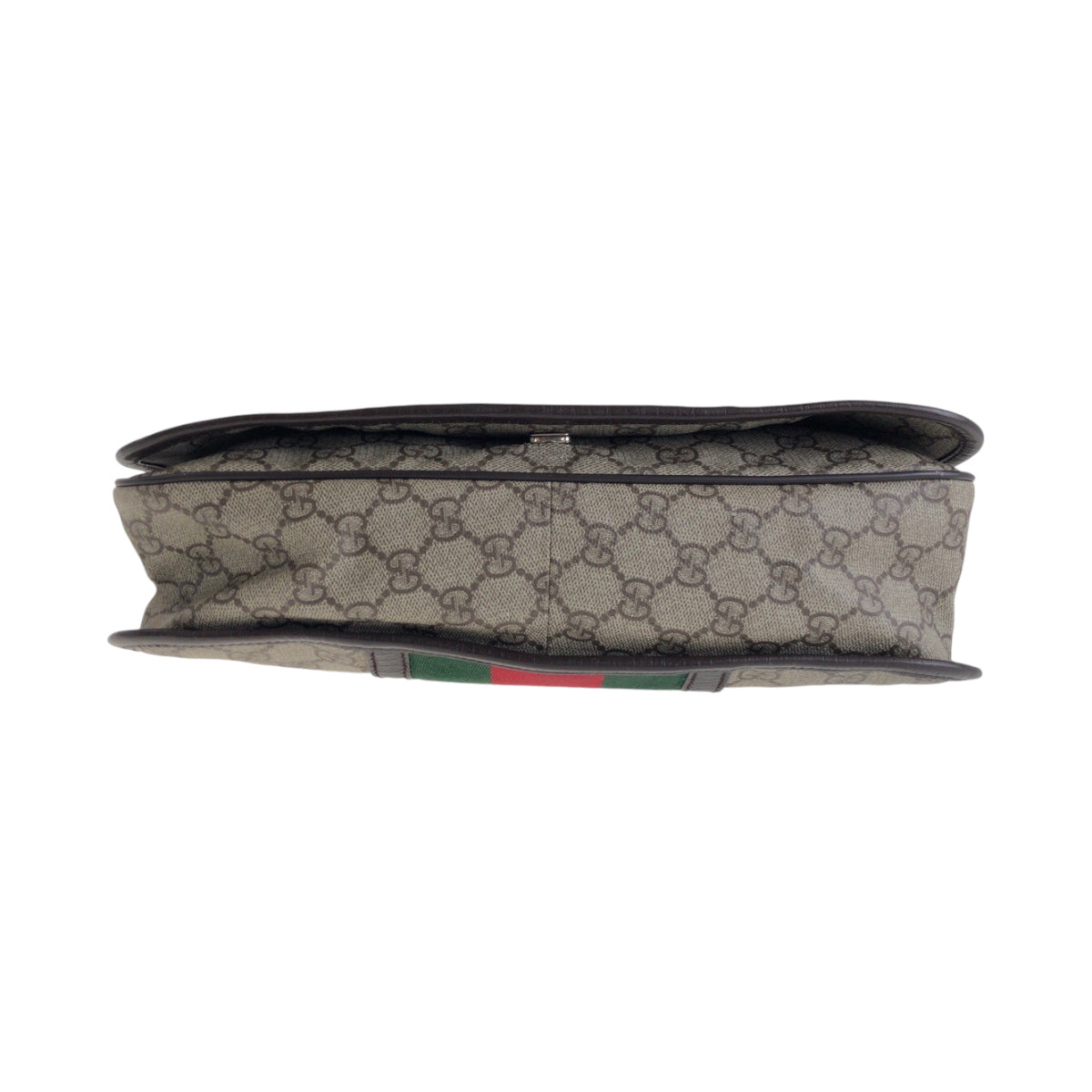 13446
GUCCI グッチ シェリーライン ベージュ ブラウン シルバー金具 GGスプリームキャンバス 145844 ショルダーバッグ メッセンジャーバッグ  メンズ