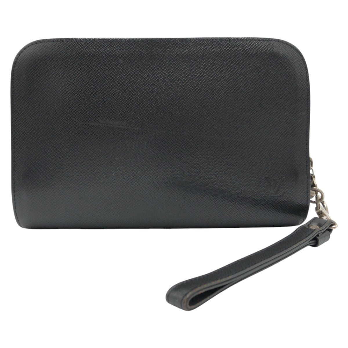 13449
LOUIS VUITTON ルイヴィトン バイカル ブラック 黒 シルバー金具 タイガ M30182 セカンドバッグ クラッチバッグ  メンズ