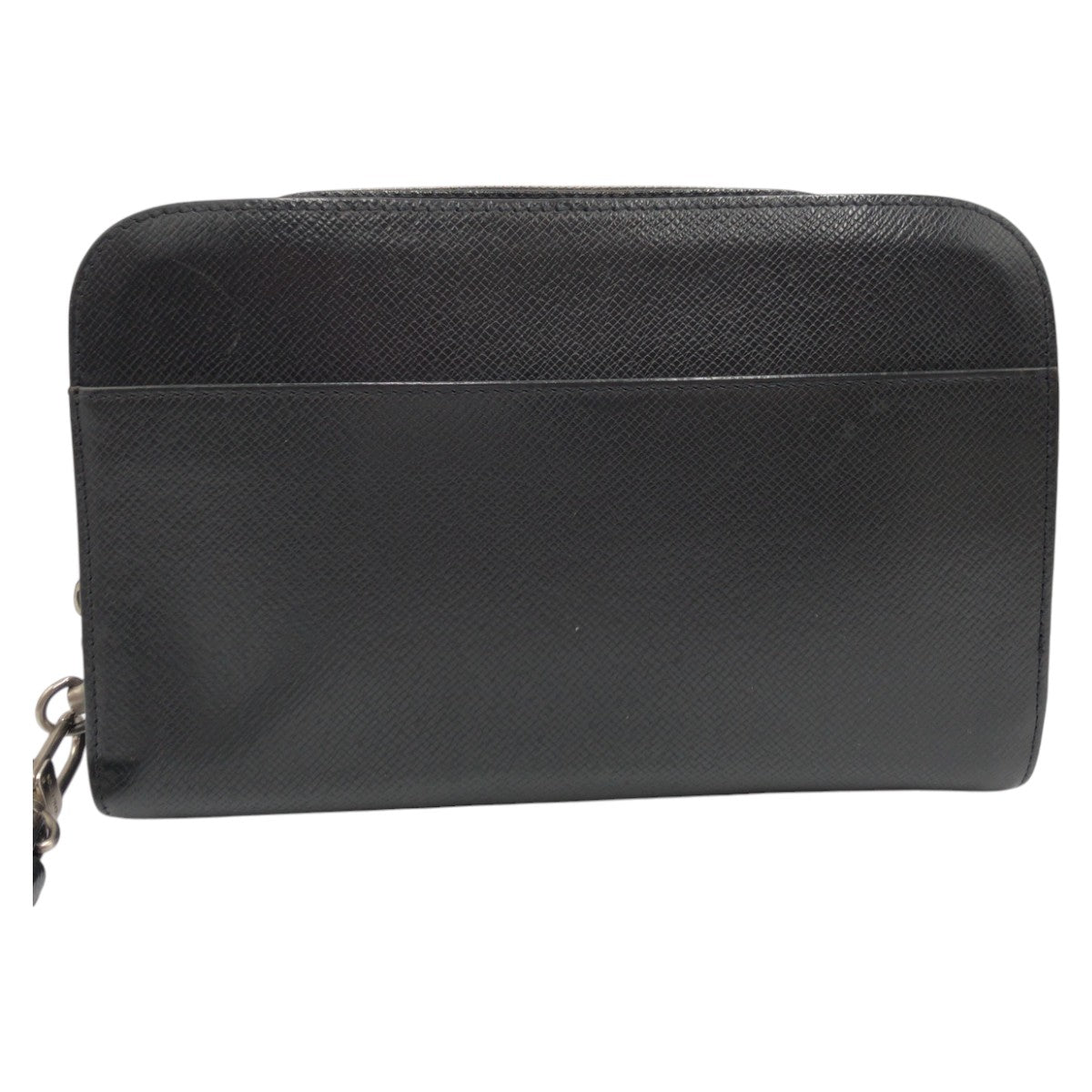 13449
LOUIS VUITTON ルイヴィトン バイカル ブラック 黒 シルバー金具 タイガ M30182 セカンドバッグ クラッチバッグ  メンズ