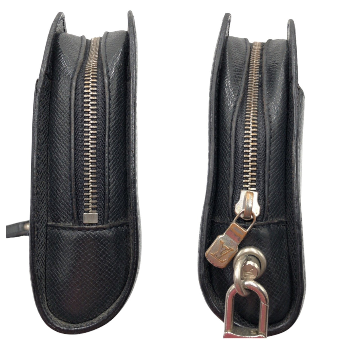 13449
LOUIS VUITTON ルイヴィトン バイカル ブラック 黒 シルバー金具 タイガ M30182 セカンドバッグ クラッチバッグ  メンズ
