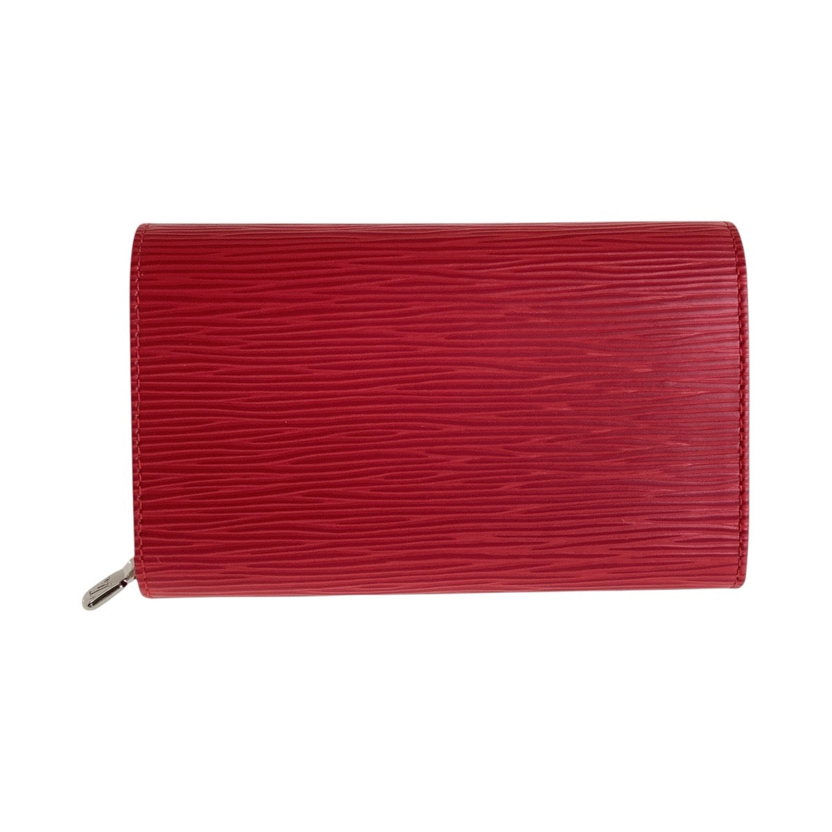 13450
LOUIS VUITTON ルイヴィトン エピ ポルトモネ ビエ トレゾール レッド シルバー金具 レザー M63507 折り財布 コンパクトウォレット 男女兼用  レディース
