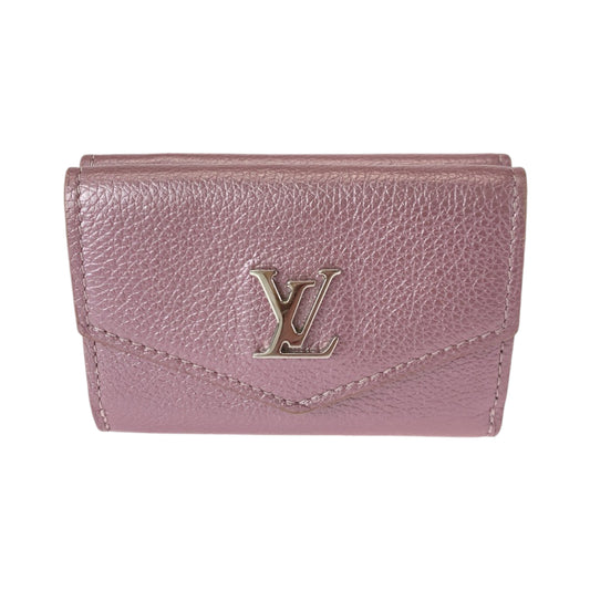 12779
LOUIS VUITTON ルイヴィトン ポルトフォイユ ロック ミニ クリスタルローズ ピンク シルバー金具 カーフ M69813 折財布 コンパクトウォレット  レディース