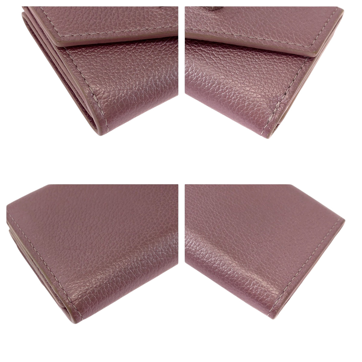 12779
LOUIS VUITTON ルイヴィトン ポルトフォイユ ロック ミニ クリスタルローズ ピンク シルバー金具 カーフ M69813 折財布 コンパクトウォレット  レディース