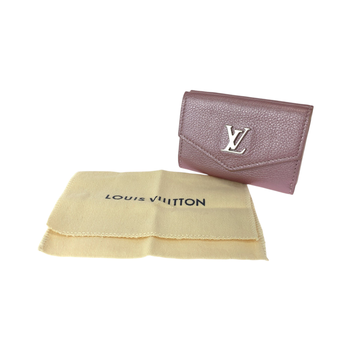 12779
LOUIS VUITTON ルイヴィトン ポルトフォイユ ロック ミニ クリスタルローズ ピンク シルバー金具 カーフ M69813 折財布 コンパクトウォレット  レディース