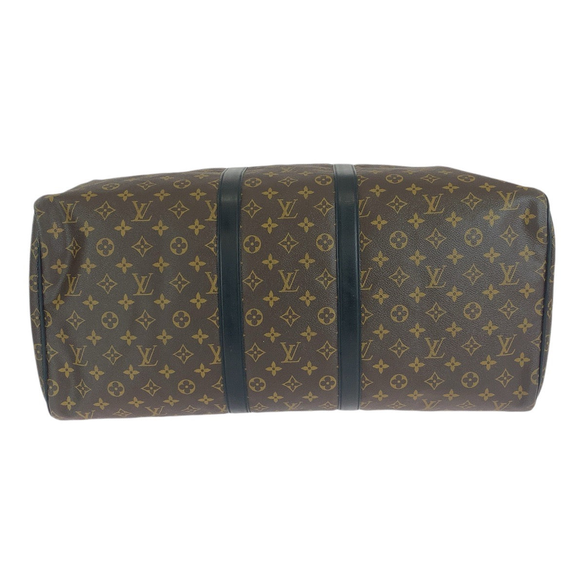 13454
LOUIS VUITTON ルイヴィトン モノグラム マカサー ウォータープルーフ キーポルバンドリエール55 ブラウン ブラック PVC M41411 ボストンバッグ 防水加工  メンズ
