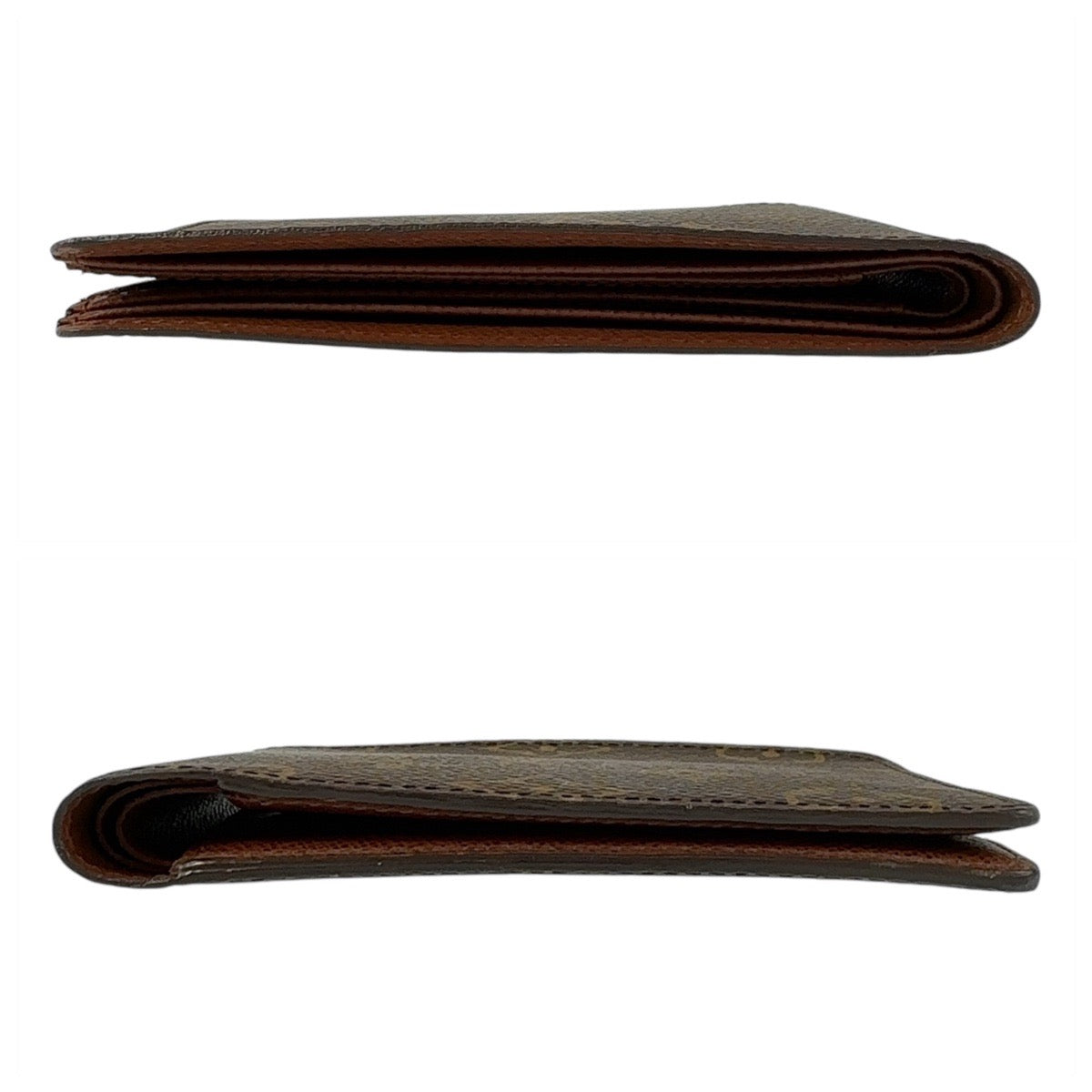 13455
LOUIS VUITTON ルイヴィトン モノグラム ポルトフォイユ ミュルティプル ブラウン PVC M60895 折財布 札入れ コンパクトウォレット  メンズ