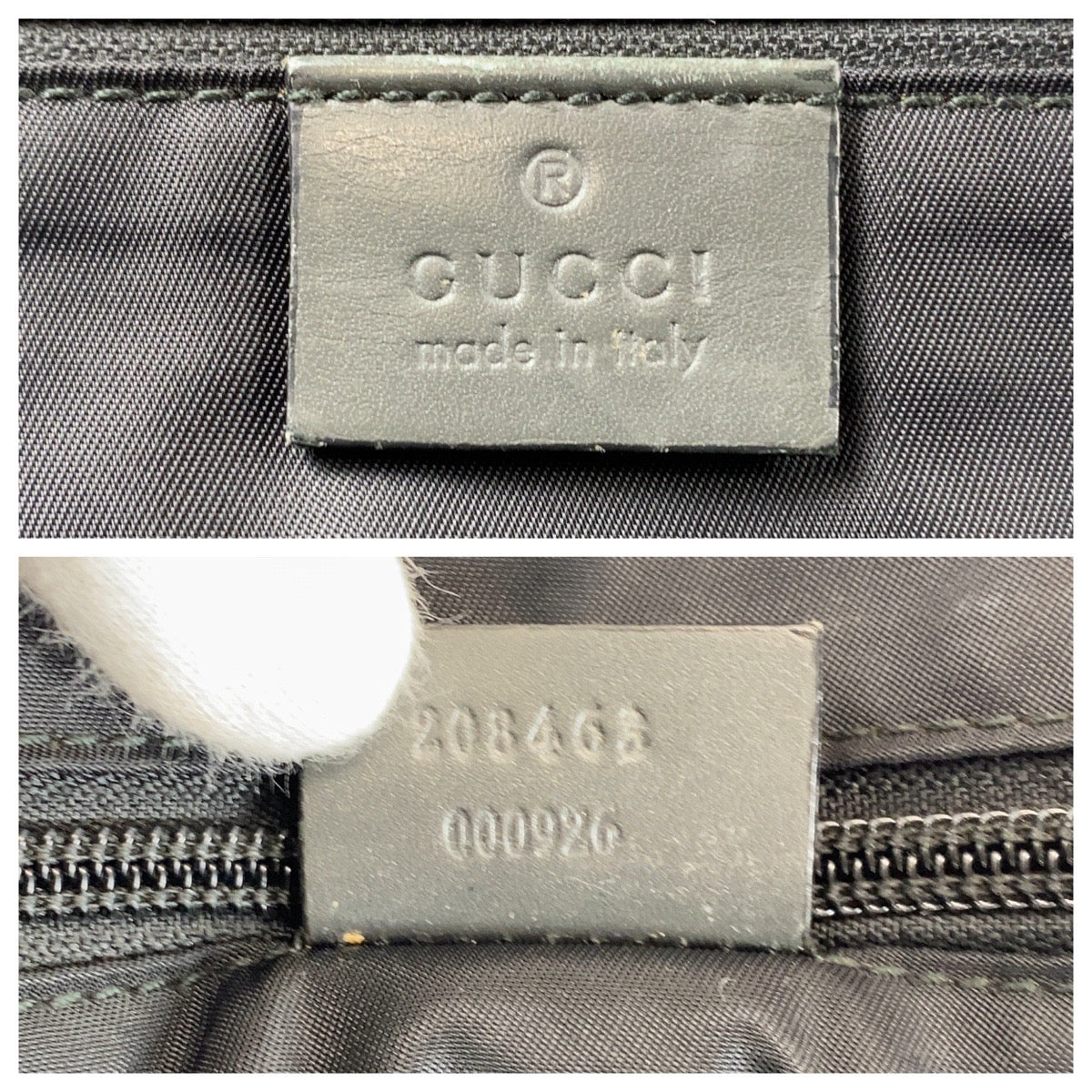 14084
GUCCI グッチ GGインプリメ グレー シルバー金具 PVC / レザー 208463 ビジネスバッグ ブリーフケース  メンズ