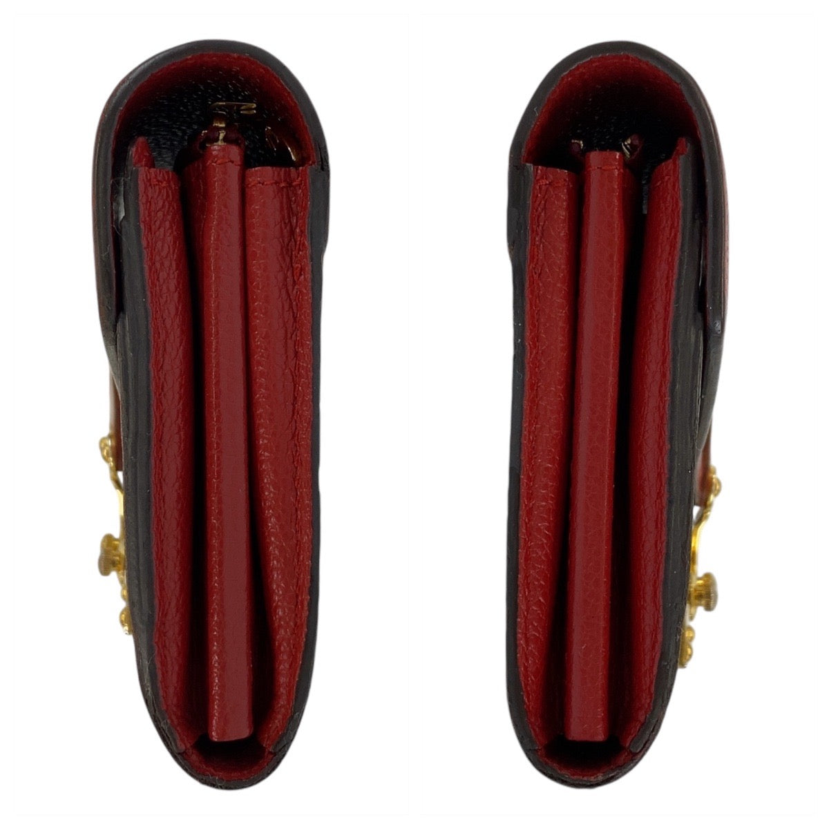 13468
LOUIS VUITTON ルイヴィトン モノグラム ポルトフォイユ パラス レッド  ゴールド金具 PVC / レザー M58414 長財布 ロングウォレット  レディース