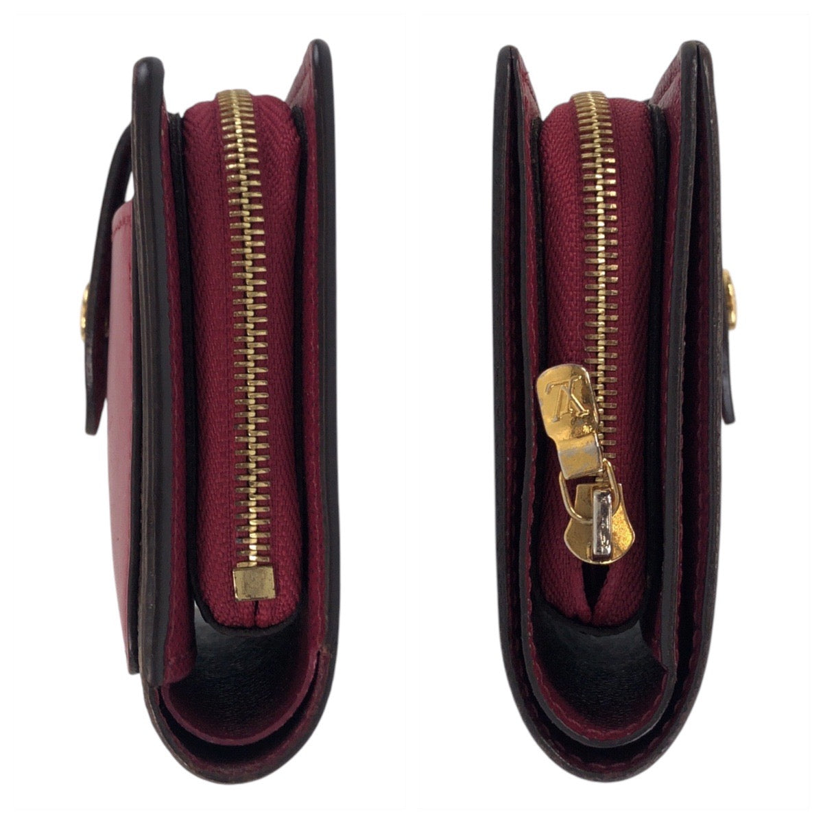 13469
LOUIS VUITTON ルイヴィトン モノグラム ポルトフォイユ ジュリエット ブラウン ピンク ゴールド金具 PVC M69433 折財布 コンパクトウォレット  レディース