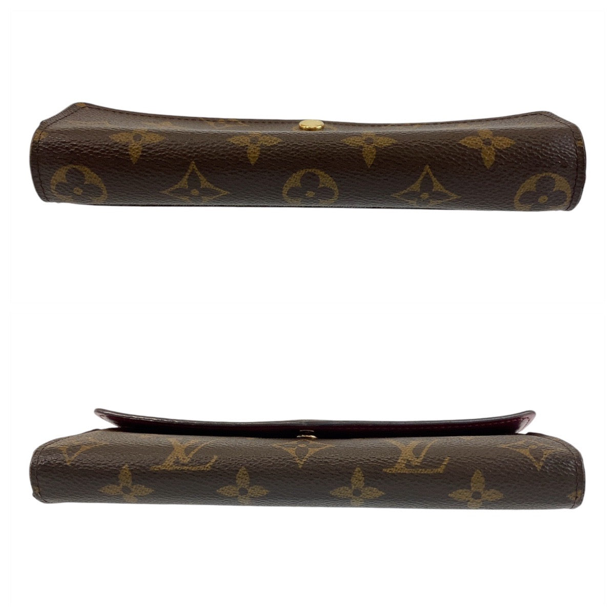 LOUIS VUITTON ルイヴィトン モノグラム ポルトフォイユ サラ ブラウン ゴールド金具 PVC M62234 長財布 ロングウォレット  レディース