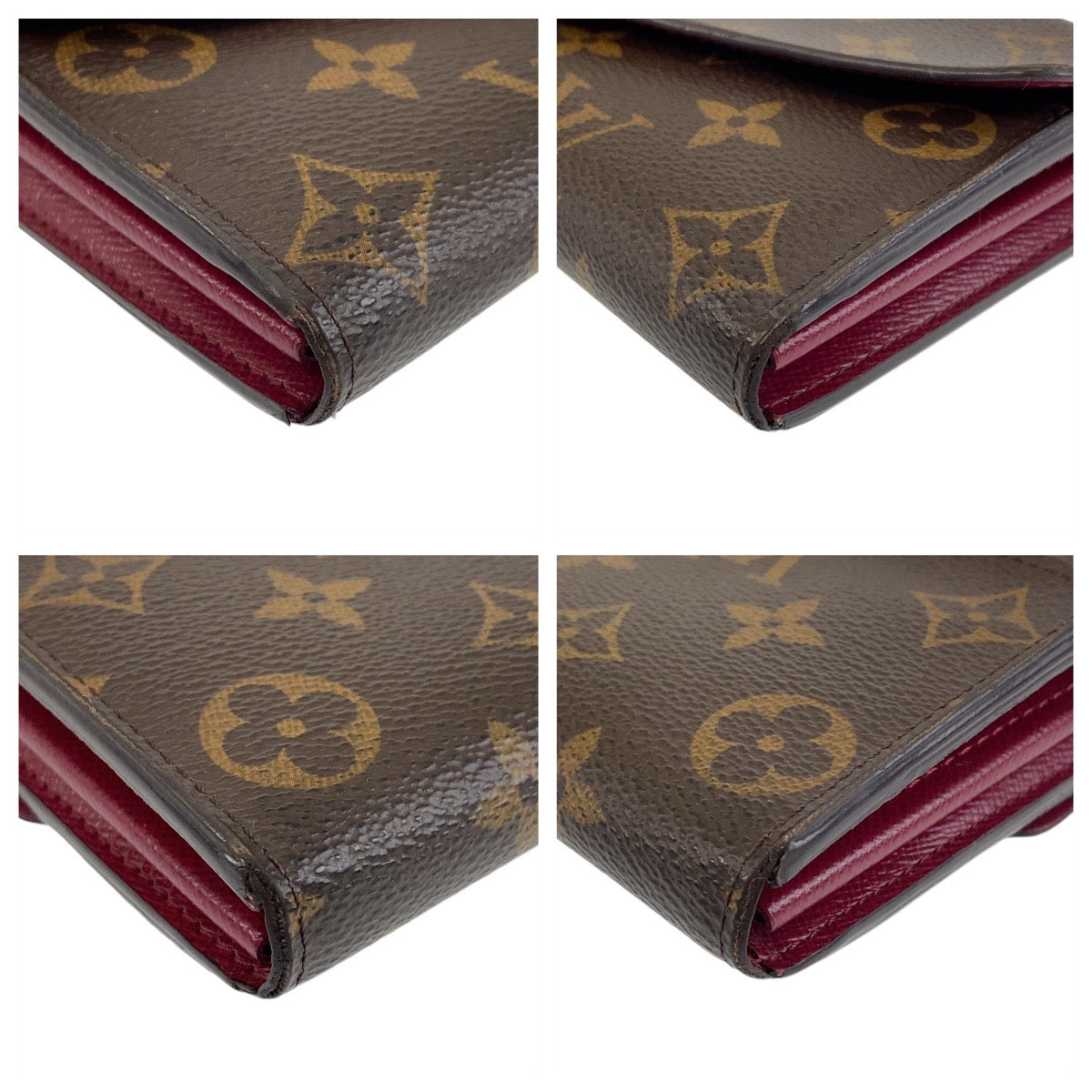 LOUIS VUITTON ルイヴィトン モノグラム ポルトフォイユ サラ ブラウン ゴールド金具 PVC M62234 長財布 ロングウォレット  レディース