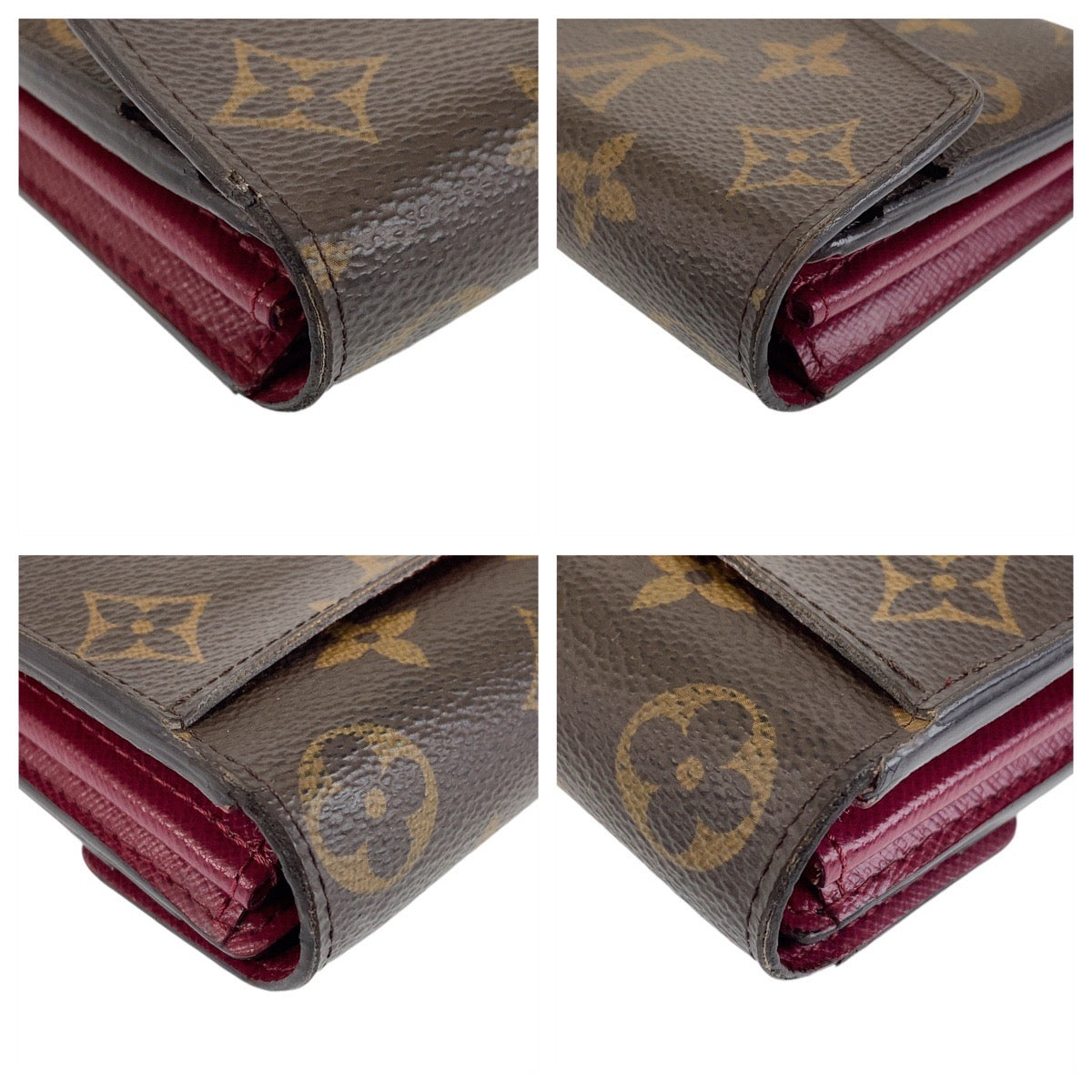 LOUIS VUITTON ルイヴィトン モノグラム ポルトフォイユ サラ ブラウン ゴールド金具 PVC M62234 長財布 ロングウォレット  レディース
