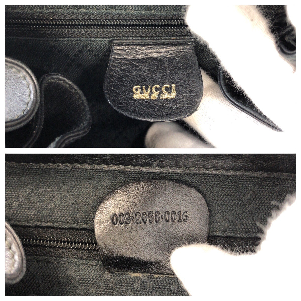13474
GUCCI グッチ バンブー ブラック 黒 ゴールド金具 レザー 003 2058 0016 リュック・デイパック バックパック  レディース