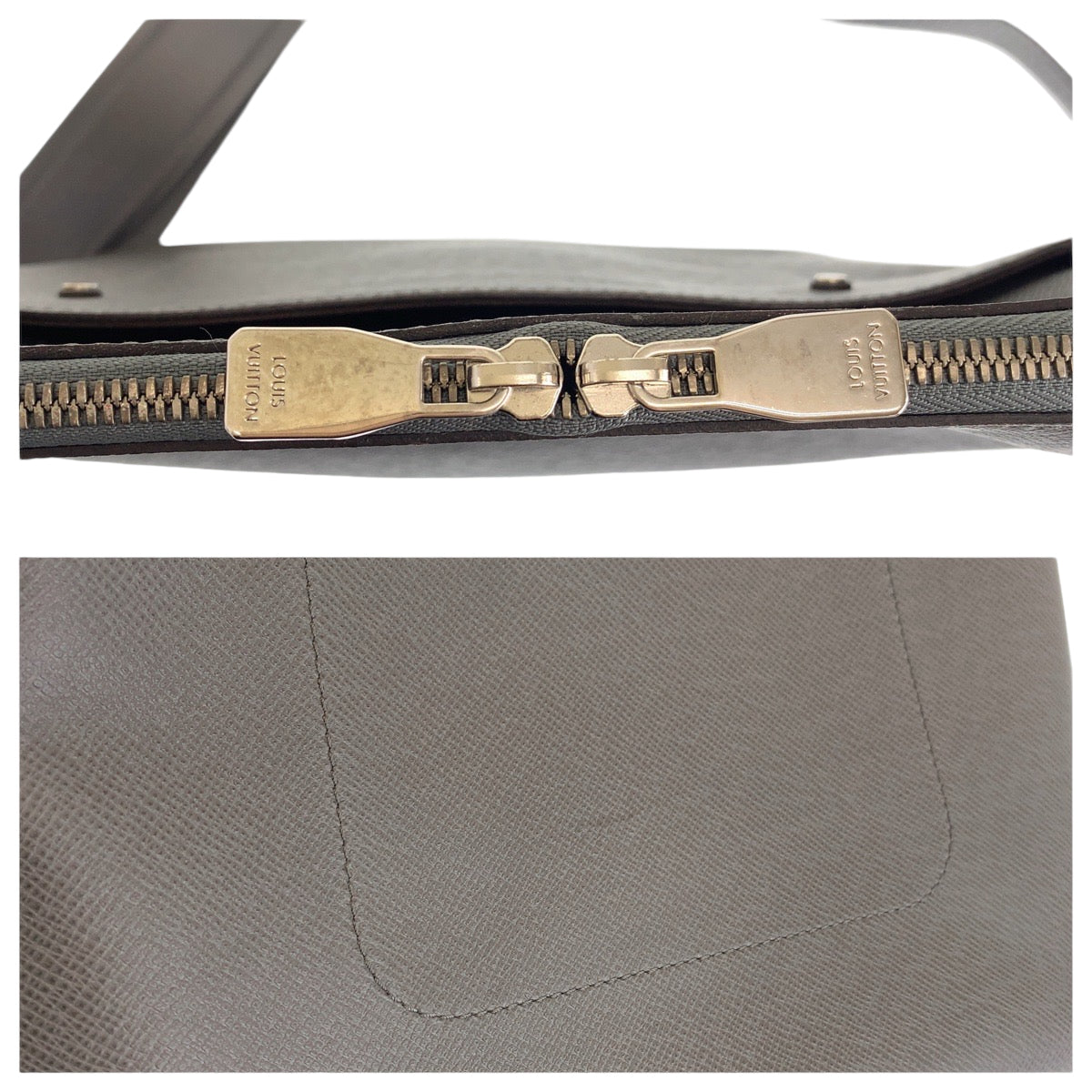 13478
LOUIS VUITTON ルイヴィトン タイガ グリゴリ グラシエ グレー シルバー金具 タイガ M30237 ショルダーバッグ メッセンジャーバッグ  レディース