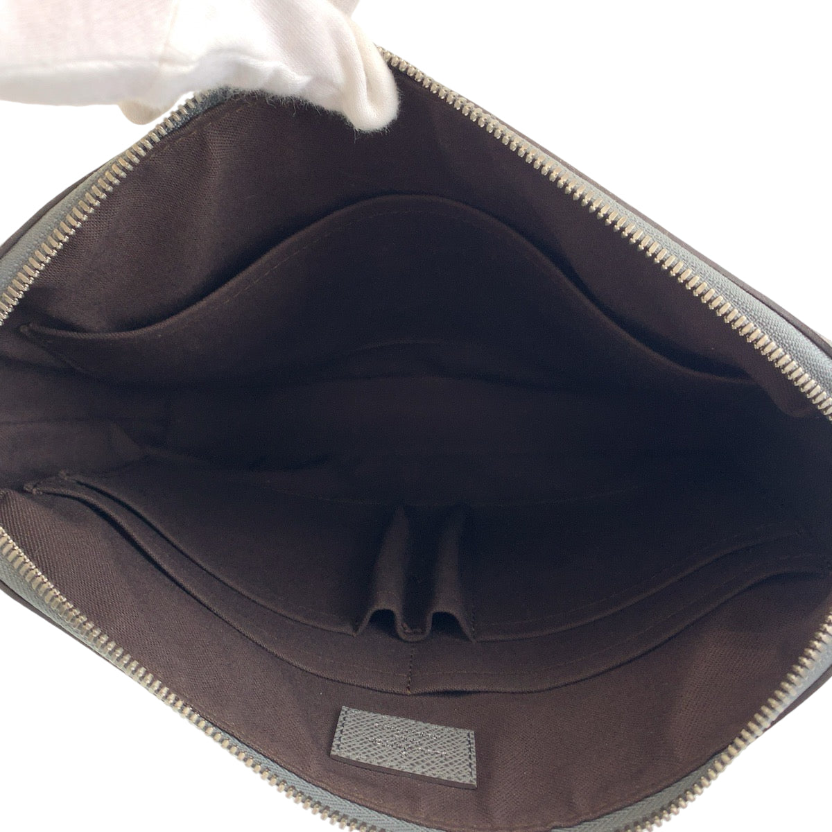 13478
LOUIS VUITTON ルイヴィトン タイガ グリゴリ グラシエ グレー シルバー金具 タイガ M30237 ショルダーバッグ メッセンジャーバッグ  レディース
