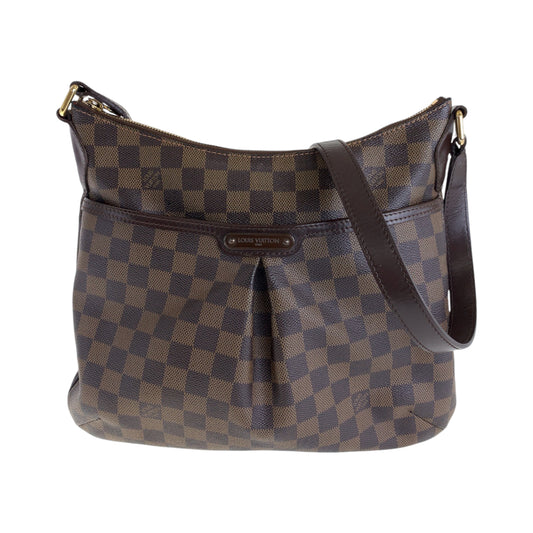 13479
LOUIS VUITTON ルイヴィトン ダミエ エベヌ ブルームズベリ PM ブラウン ゴールド金具 PVC N42251 ショルダーバッグ 斜め掛け  レディース
