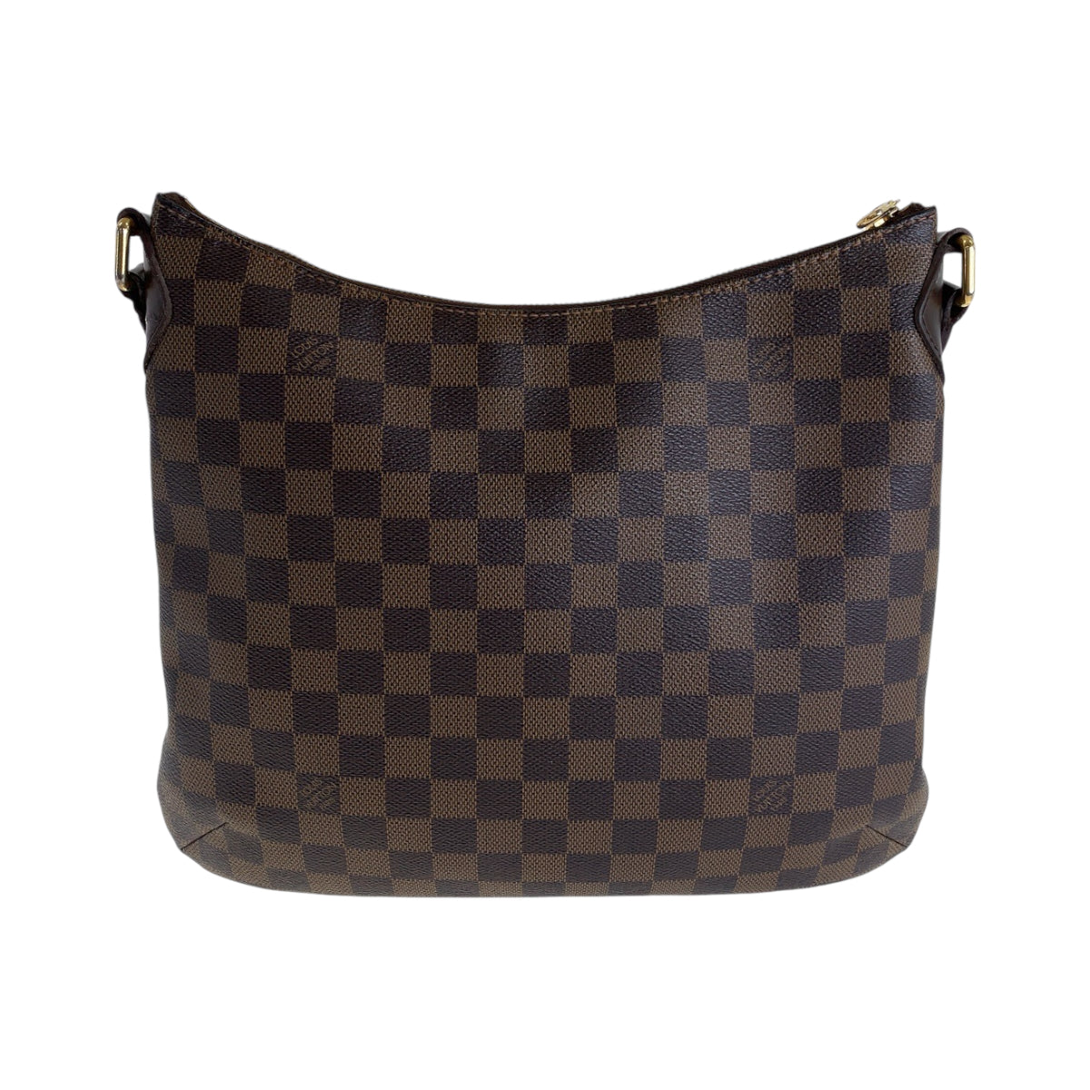 13479
LOUIS VUITTON ルイヴィトン ダミエ エベヌ ブルームズベリ PM ブラウン ゴールド金具 PVC N42251 ショルダーバッグ 斜め掛け  レディース