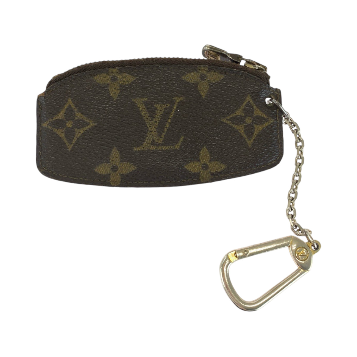 13483
LOUIS VUITTON ルイヴィトン モノグラム エテュイ クレピア ブラウン ゴールド金具 PVC M62690 コインケース 小銭入れ  レディース