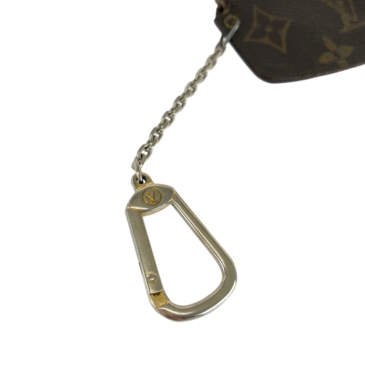 13483
LOUIS VUITTON ルイヴィトン モノグラム エテュイ クレピア ブラウン ゴールド金具 PVC M62690 コインケース 小銭入れ  レディース